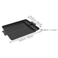 thumbnail image 2 of Mobestech Black Korean Grill Pan with Easy Assembly Maifan Stone Coating for Home Stovetop and Outdoor Bbq, 2 of 8