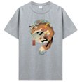 thumbnail image 1 of Ukiyoe camiseta de moda de cultura japonesa ropa de algodón de verano camiseta divertida camiseta informal transpirable para hombres camisetas de Hip Hop, 1 of 6