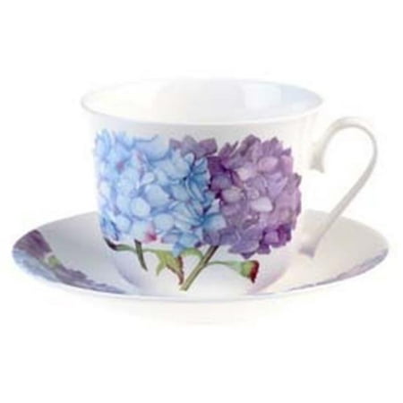 

Roy Kirkham ER2812 Breakfast Cup/Saucer - Hydrangea Set of 2
