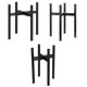 thumbnail image 3 of Metal Plant Stand Adjustable Width Flower Pot Holder Shelf Garden Planter Rack, 3 of 5