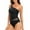 c03Black, variant on Arnsht Women One Shoulder One Piece Swimsuits Full Coverage Cutout Mesh Soft Comfortable Breathable Bathing Suits Tummy Control Swimwear Red XL
