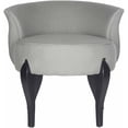 thumbnail image 2 of SAFAVIEH Mora Modern Glam French Leg Vanity Chair, Sea Mist, 2 of 4