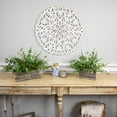 thumbnail image 2 of Northlight Wooden Log and Twig Flower Box Planters - 11.75" - Set of 2, 2 of 8