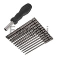 thumbnail image 2 of For 13pcs 100mm Torx Long Screwdriver Bits Set Magnetic Torx Bit Set T6t40 14 Inch Hex Shank Electri, 2 of 5