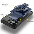 thumbnail image 6 of Allytechgroup for Samsung Galaxy S25+ Case with Camera Cover/ Kickstand [Compatible with MagSafe] Magnetic Case Hard PC + Soft TPU Back Shockproof Military Grade Shell for Women Men, Blue, 6 of 8