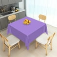 thumbnail image 5 of Tchckioa Purple Square Tablecloth,Waterproof Table Cloth for Kitchen,70x70 Inch,Wedding Party Decor, 5 of 6