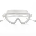 thumbnail image 2 of Gafas de natación con tapones para los oídos Gafas de buceo impermeables para adultos (Blanco) 2x, 2 of 6