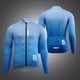 thumbnail image 3 of WOSAWE Jersey de ciclismo ajustado con degradado de color para hombre, sudadera de manga larga para bicicleta de montaña, ropa reflectante para ciclismo de descenso, 3 of 5