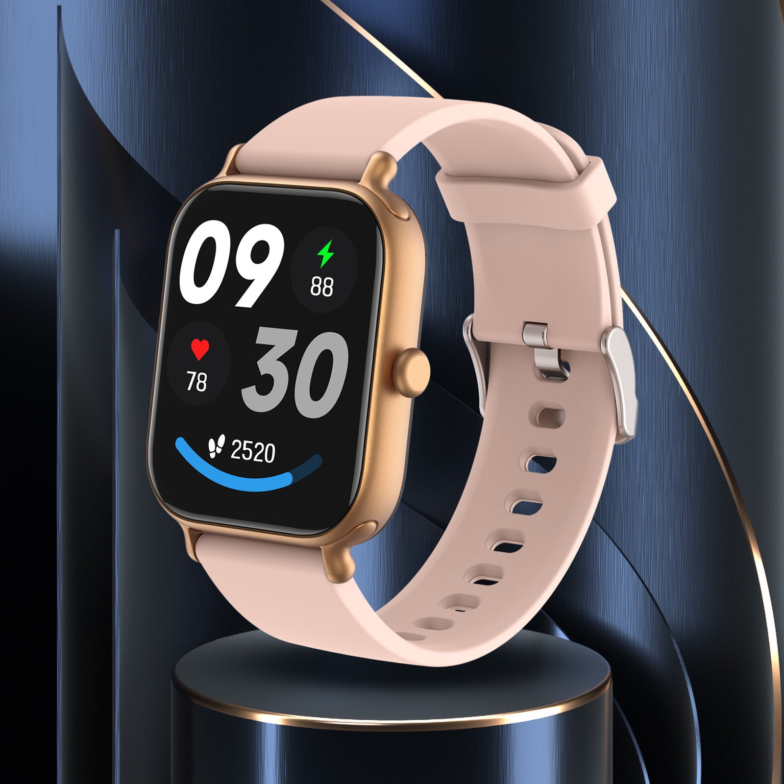 Bdday High Precision Smartwatch With HD Call 100+ Sports Modes Bluetooth Voice Control Long Battery Life And Water Proofing Smart Watch Achieve Your Fitness Goals