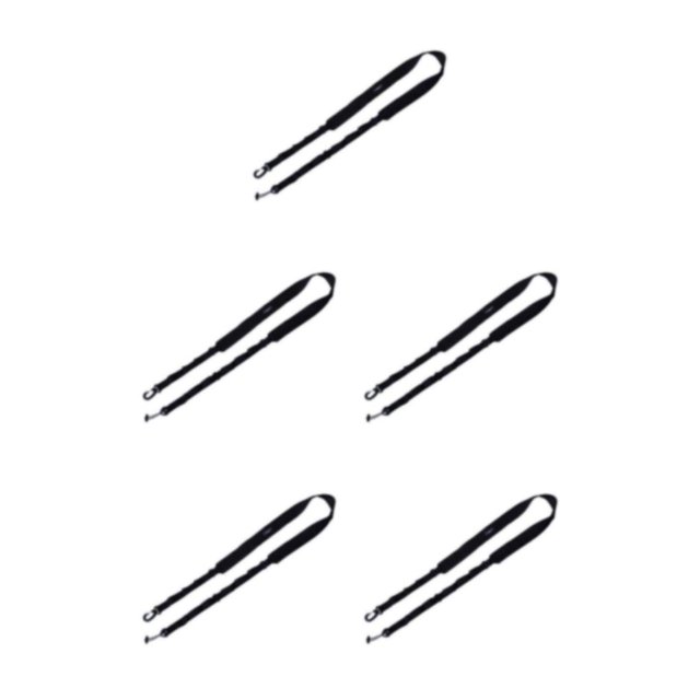 Soidarity Correa de hombro táctica Cuerda Sling Belt Colgante Hebilla de metal Liberación rápida Antideslizante Extraíble para acampar Negro Type2 NO2