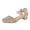 Gold, variant on Glittery Children'S Princess Pumps Glittery High Heels For Girls Girls Sandals 4.5cm Low Heel Dress Close Toe Sandals Flower Wedding Party For Little Kid/Big Kid