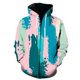 thumbnail image 1 of Sudadera con capucha y cremallera con estampado 3D de graffitis para hombre y mujer, moda de invierno, informal, estilo Harajuku, ropa de calle, tops, 1 of 6