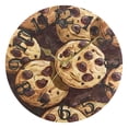 thumbnail image 5 of Chocolate Chip Cookies Wall Clock 10 inch Non-Ticking Easy to Read Decorative Clocks for Home Bedroom Living Room, 5 of 8