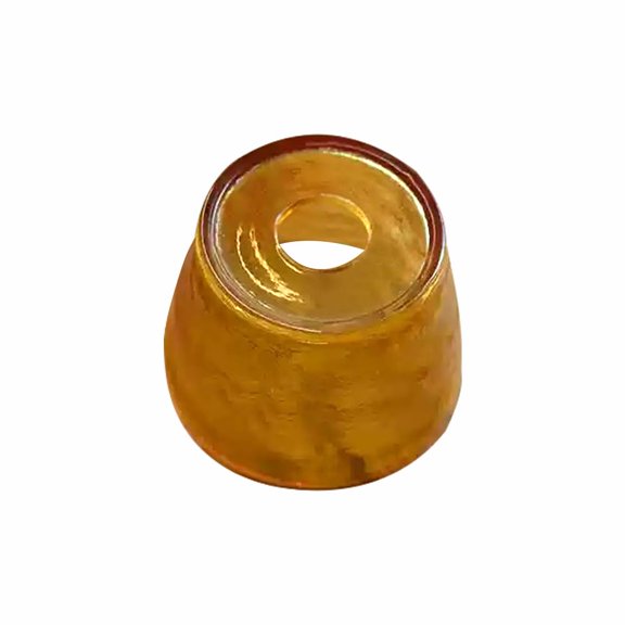 KAYYELAMP 1 Pcs Amber Glass Replacement Lamp Shade for Brass Wall Sconces Table Lamps Chandeliers Vintage Home Decor Lighting Accessory