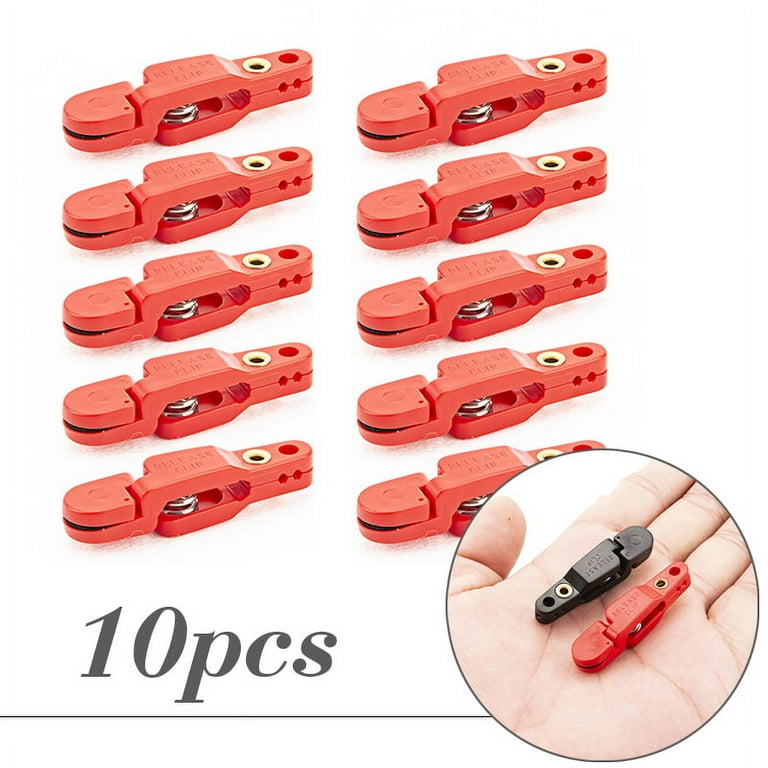10Pcs Offshore Fishing Adjustable Planer Board Release Clips Trolling Line  Clamp 