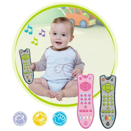 Yirtree Baby TV Remote Control Toy, Baby Toys, Learning Remote Toy with Light Music for 6 Months + Baby, Learning Toys for One Year Old Baby Infants Toddlers Kids Boys or Girls