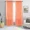Orange, variant on 2pc Orange Solid Sheer Voile Window Curtain Set Two (2) Rod Pocket Panels 55"W x 84"L (Each)
