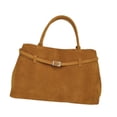 thumbnail image 4 of Bolsa de gamuza para mujeres Bag Hobo HOMBLE SUDER PUSSO para VACACIONES ESCUELA de TRABAJO de VIAJES Jengibre, 4 of 8