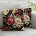 thumbnail image 3 of Nawypu Body Pillow Orange Red Chinoiserie Floral Blue And White Porcelain Vase Long Throw Pillow Cover for Hotel Home Bed Living Room Decor Decorative Long Body Pillow Cushion Case Cover for Adult, 3 of 5