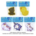 thumbnail image 1 of Bath Time Esponja circular toalla suave variedad de figuras, 1 of 5