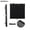 Black-40x60cm, variant on Universal Nail-free Roller Blinds Suction Cup Sunshade Blackout Curtain Car Bedroom Kitchen Office Window Sun-shading Curtains