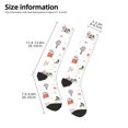 thumbnail image 2 of Fotbe Farm Animals Calcetas Divertidas Estampadas para Hombre y Mujer, Calcetas de Algodón hasta la Rodilla para Caminar, Correr, Enfermería y Embarazo, 2 of 6