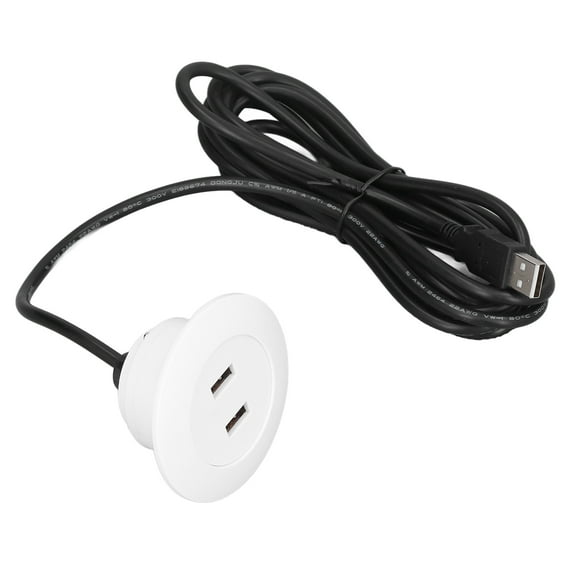USB Charging Socket, Sofa USB Charging Socket Multipurpose Flush Mount Installation Ease Power For Bedside Black,White,Gold,Silver