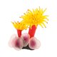 thumbnail image 4 of Acuario Pecera Artificial Gorgonias Ornamento Plantas Decoración - Amarillo, 5.5x6x8.5cm Sunnimix Aquarium Terrarium Grass, 4 of 8