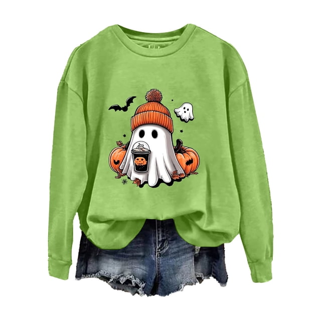 WZXFASHION Chandail Sans Capuche pour Femmes, Mode Décontractée, Imprimé, Col Rond, Offres du Jour, Liquidation, Chandail à Capuchon à Fermeture à Glissière avec Poches