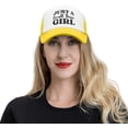 thumbnail image 7 of Just-A-Small Town Girl Trucker Hat Baseball Cap Women Men Dad Hat Black, 7 of 7