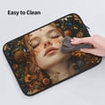 thumbnail image 5 of Pofeuu Whimsical Flower Crown Maiden Print Laptop Carrying Case,13-15-Inch Laptop and Tablet, Sleek Design, Durable and Water-Repellent Fabric, Business Casual or School-15 inch, 5 of 8