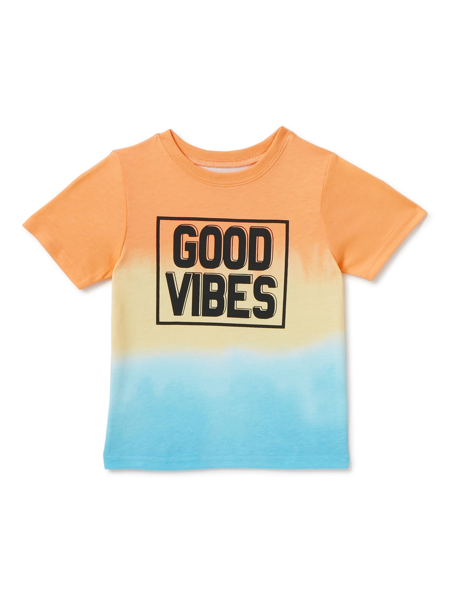 Kids crew neck t-shirt Lighten Up home wardrobe positive vibe children's unisex THUNDER KIDO