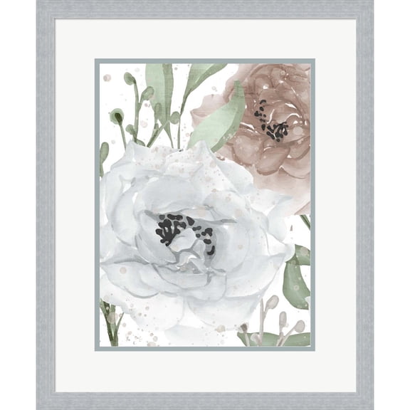 Great Art Now Floral Bloom Panel 1 by Kimberly Allen, Framed Wall Art, 18.75W x 22.75H