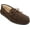 Chocolate, variant on Minnetonka Men's Pile Lined Hardsole Slipper,Chocolate,12 W US