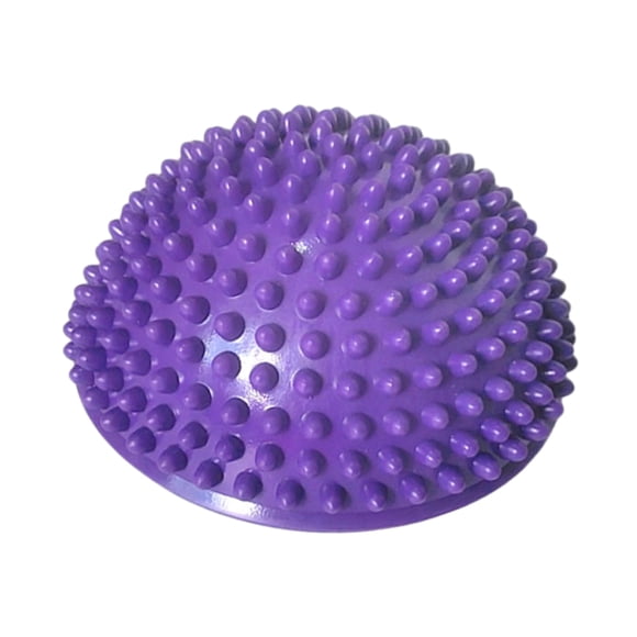 Naiovety Bolas amplias de la yoga del de la herramienta eficaz flexible y cómoda del masaje de la vaina de la de los deportes del PVC Accesorios para máquinas de ejercicios púrpura