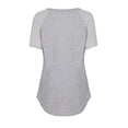 thumbnail image 4 of DEELLEEO Liquidation d'Économies Chandail de Maternité pour Femmes T-Shirts d'Allaitement à Col Rond pour Femmes T-Shirts d'Allaitement de Maternité Manches Courtes Chandail de Grossesse, 4 of 7