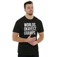 thumbnail image 5 of Worlds Okayest Gramps Relative Family Men's Graphic T Shirt Tees Brisco Brands M, 5 of 5