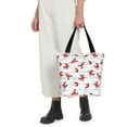 thumbnail image 6 of Haiem Cartoon Lobsters Pattern Shoulder Bag - Durable and Spacious Tote Bag,Versatile Shopping Bag, 6 of 7