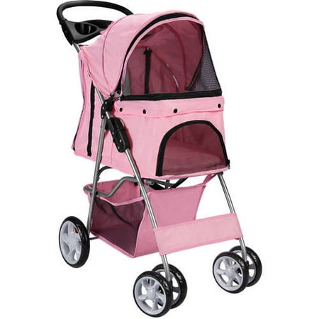 OxGord Pet Stroller Cat\/Dog Easy Walk Folding Travel Carriage, 2016 Design  Walmart.com