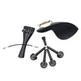 thumbnail image 1 of 1 Set 4/4 Piezas de Violín Chinrest Tuning Cvijas Tailpiece Sunnimix Violin Ebony Parts, 1 of 8