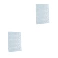 thumbnail image 1 of Matsuzay Vientre Banda Trimestre Pantalones Extensor Elasticidad Ajustable Rectángulo blanco blanco 2Conjunto, 1 of 6