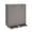 Gray, variant on Outdoor Trash Can with Lid, Waterproof Resin Outdoor & Indoor Garbage Can, Large Kitchen Trash Can for Patio, Garage, Pool, Garden, Backyard, Deck, Kitchen, Black