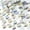 Crystal AB, variant on John Bead 400-Piece 12mm (SS50) | Red Acrylic Round Flat Back Rhinestones