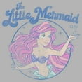 thumbnail image 2 of Men's The Little Mermaid Distressed Ariel Portrait Pull Over Hoodie, 2 of 4