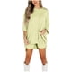 thumbnail image 2 of ICHUANYI Liquidación Camisetas de Manga Corta con Cuello Redondo de Verano para Mujer Pantalones Cortos Ropa cómoda para el hogar Conjuntos de Traje de Dos Piezas ICHUANYI WER202308254696, 2 of 7