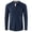 Blue, variant on Fesfesfes Long Sleeve Shirt Men Long-Sleeve Beefy Muscle Basic Solid Pure Color Blouse Tee Shirt Top Sale Items