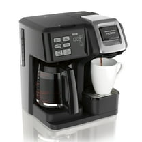Hamilton Beach FlexBrew Trio Coffee Maker, Single-Serve, Black & Silver, Model 49954