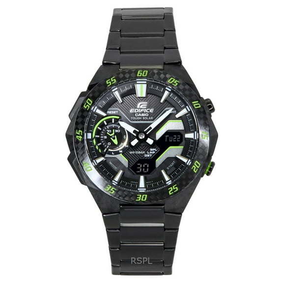 Casio Edifice Windflow Analog Digital Smartphone Link Black Dial Tough Solar ECB-2200RC-1A3 100M Men's Watch