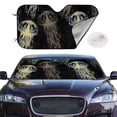 thumbnail image 2 of Balery Jellyfish Windshield Sun Shade, Car Front Window Sunshade Cover ,Automotive Interior Portected Blocks Uv Rays For Car Pickup Truck Suv Accessories- Medium, 2 of 7