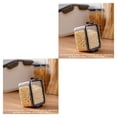 thumbnail image 4 of Cateissary Nuevo 1PC 460ML/700ML/1300ML/1800ML Contenedor de almacenamiento de cereales Caja hermética para alimentos frescos Frasco cuadrado Type2 NO2, 4 of 6